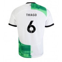 Camiseta Liverpool Thiago Alcantara #6 Visitante Equipación 2023-24 manga corta